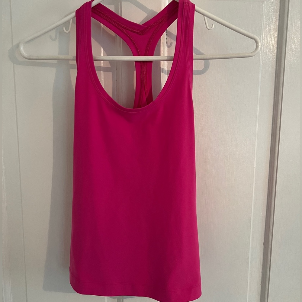 Lululemon Cool Racerback Short Tank Top Nulu Fabric